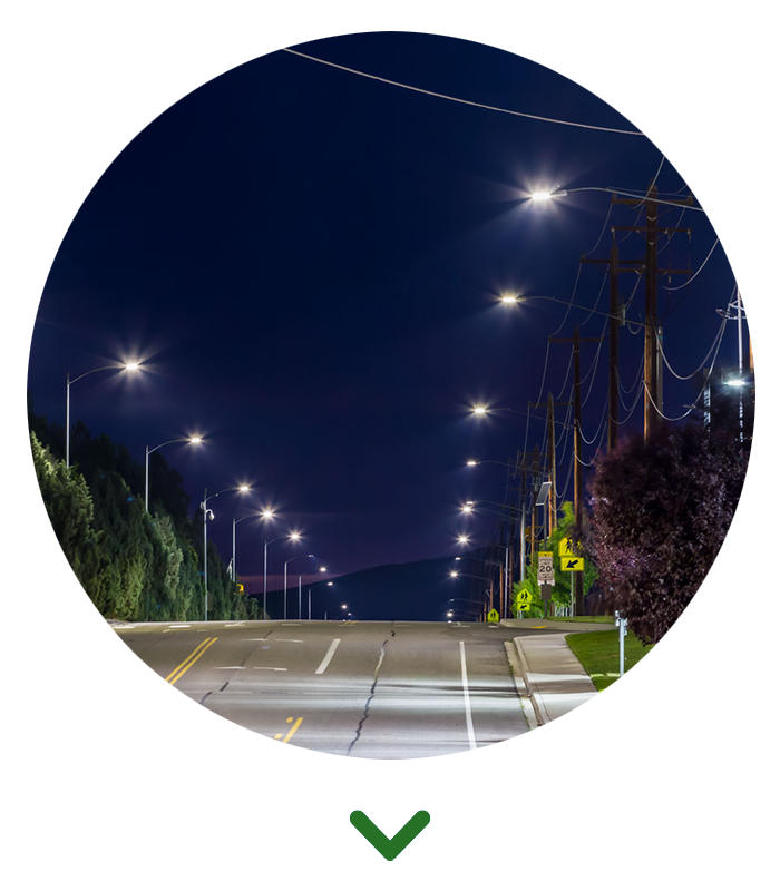 Industry Standard LED Roadway Lighting